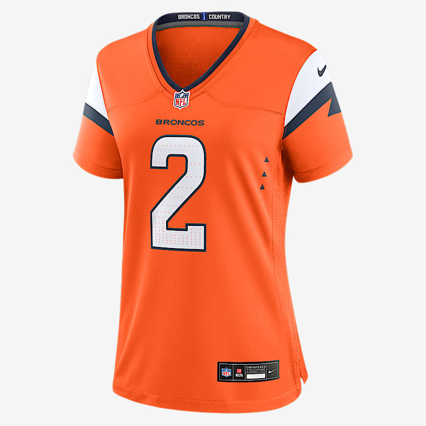 Bo Nix Denver Broncos Men's Nike NFL Game Jersey. Nike.com